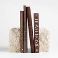 Hills Travertine Bookends