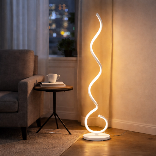 Teddi Spiral Floor Lamp